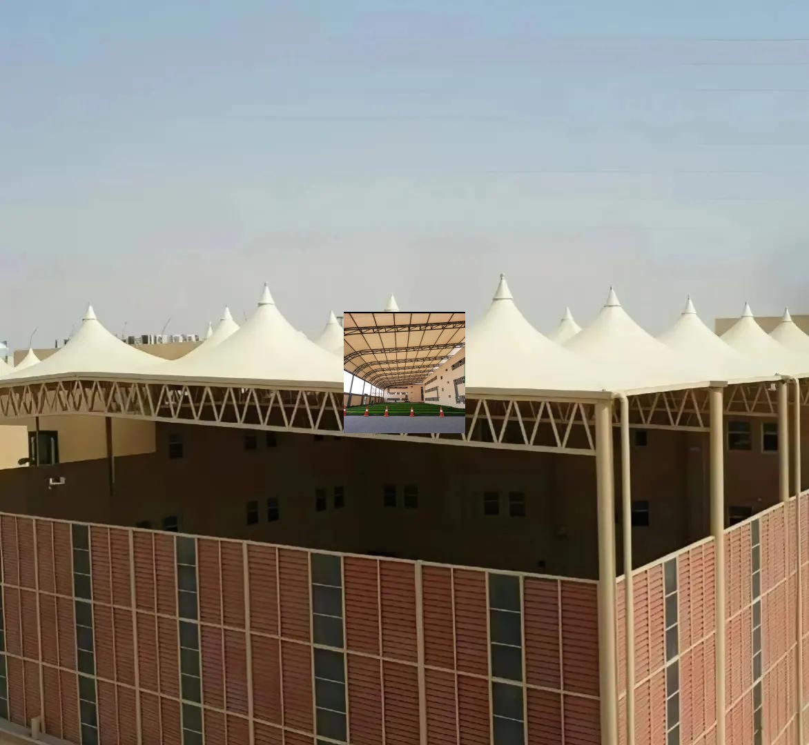 `مظلات مدارس بجدة ومكة - تغطية ساحات